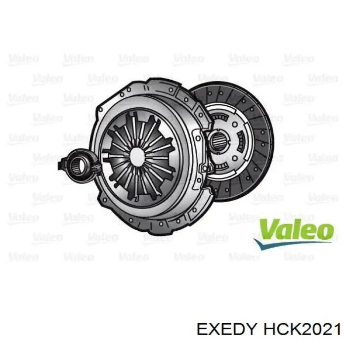 Compre HCK2021 Exedy Kit de embraiagem (3 peças)