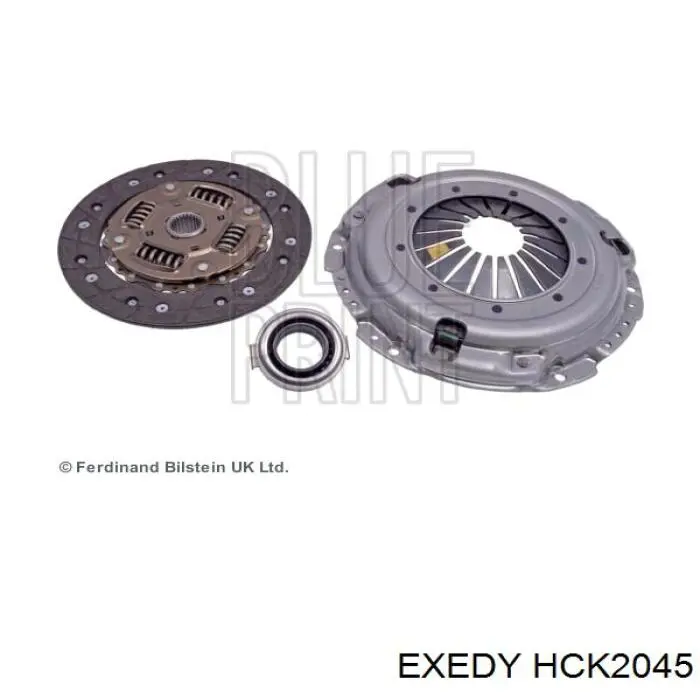Kit de embraiagem (3 peças) Exedy HCK2045
