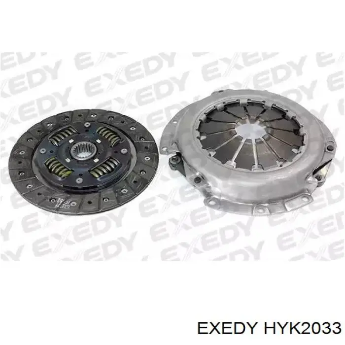 HYK2033 Exedy Kit de embraiagem (3 peças)
