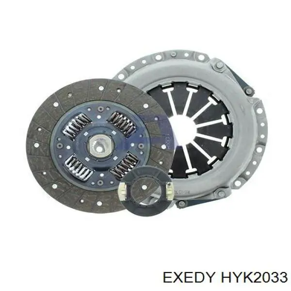Compre HYK2033 Exedy Kit de embraiagem (3 peças)