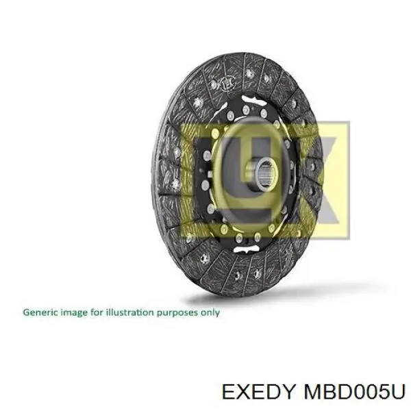Compre MBD005U Exedy Disco de embraiagem
