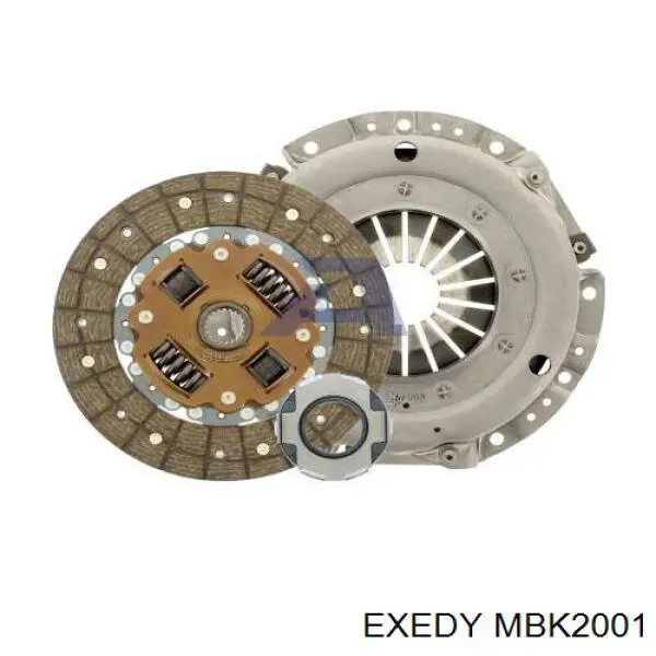 Kit de embraiagem (3 peças) Exedy MBK2001 preço, a partir de 124,85 USD