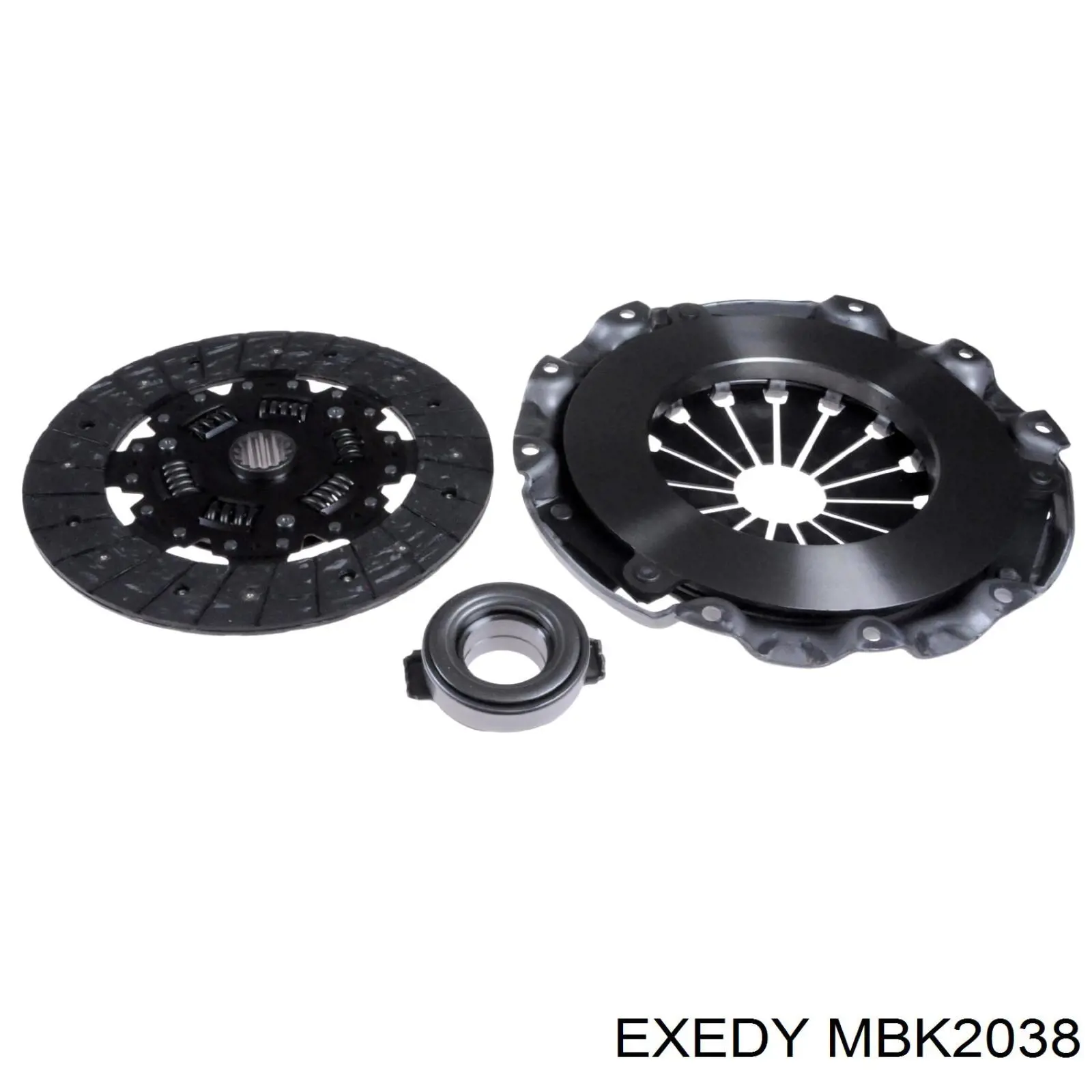 Compre MBK2038 Exedy Kit de embraiagem (3 peças)