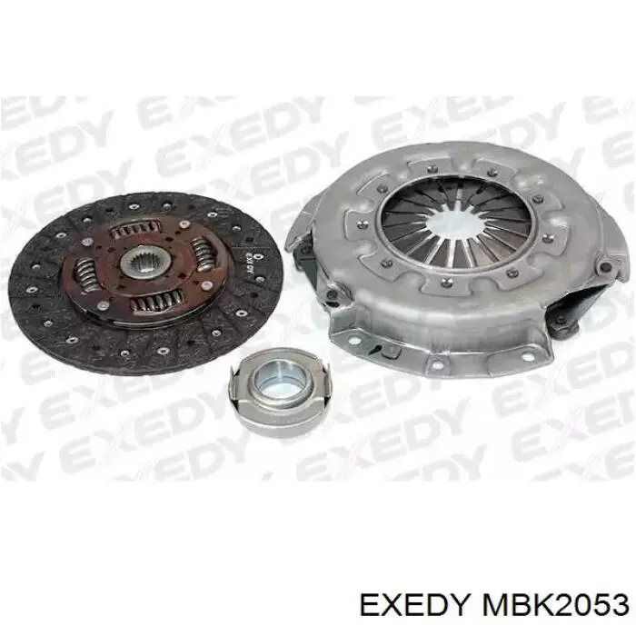 Kit de embraiagem (3 peças) Exedy MBK2053