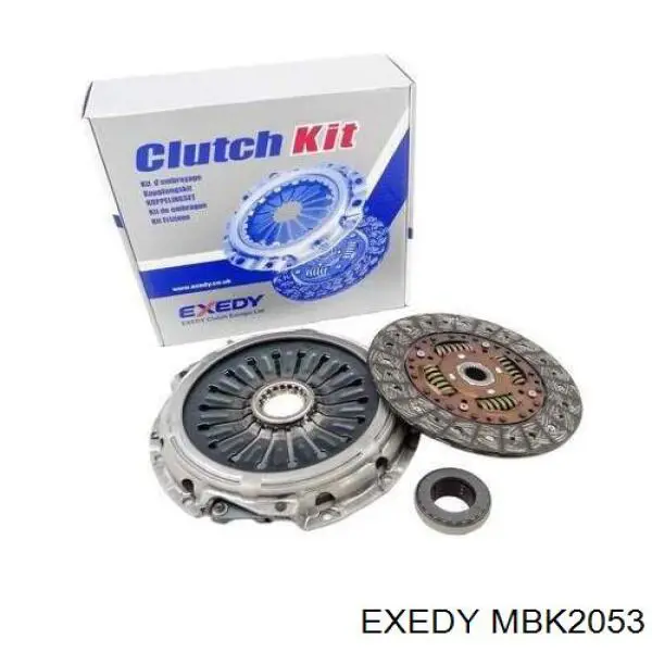 MBK2053 Exedy Kit de embraiagem (3 peças)