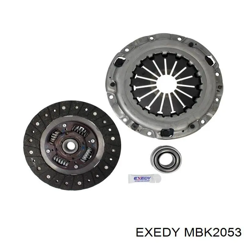 Kit de embraiagem (3 peças) MBK2053 Exedy