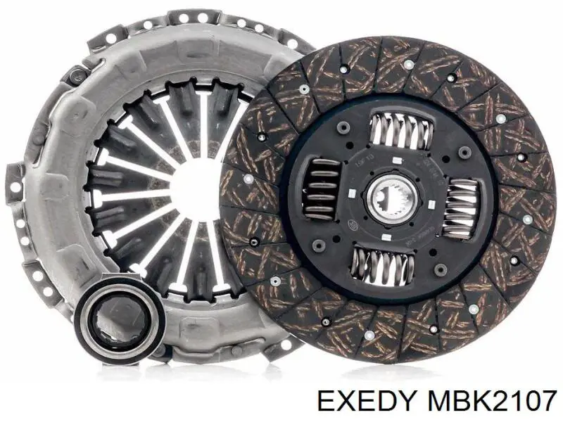 Kit de embraiagem (3 peças) MBK2107 Exedy