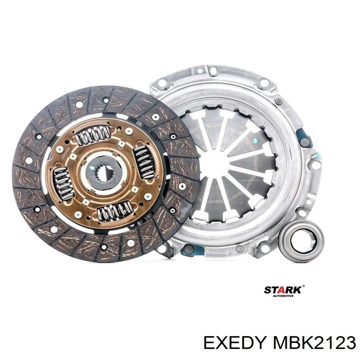 MBK2123 Exedy Kit de embraiagem (3 peças)
