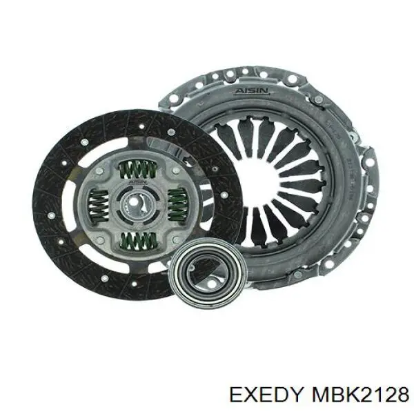MBK2128 Exedy Kit de embraiagem (3 peças)