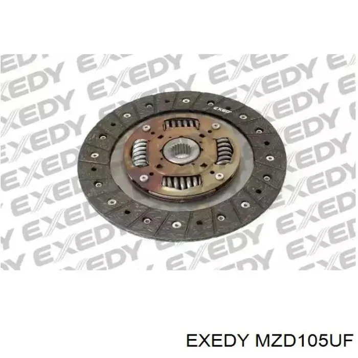 Disco de embraiagem MZD105UF Exedy
