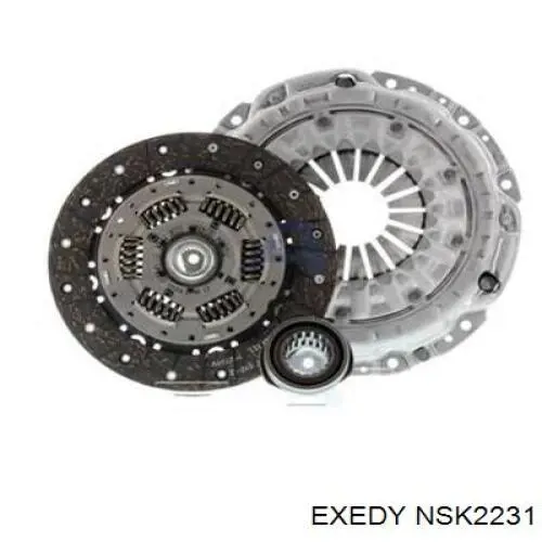 NSK2231 Exedy Kit de embraiagem (3 peças)