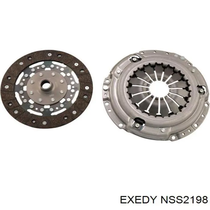 NSS2198 Exedy Kit de embraiagem (3 peças)