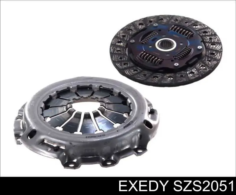 Kit de embraiagem (3 peças) Exedy SZS2051 preço, a partir de 165,04 USD