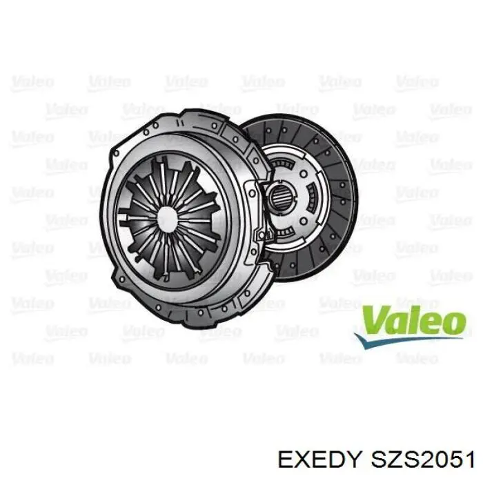 Compre SZS2051 Exedy Kit de embraiagem (3 peças)