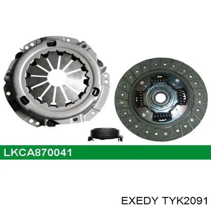 Compre TYK2091 Exedy Kit de embraiagem (3 peças)