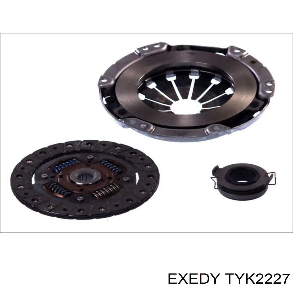 Compre TYK2227 Exedy Kit de embraiagem (3 peças)