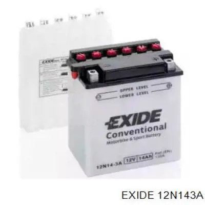 Bateria recarregável (PILHA) Exide 12N143A preço, a partir de 56,39 USD