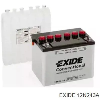 Bateria recarregável (PILHA) Exide 12N243A preço, a partir de 115,62 USD