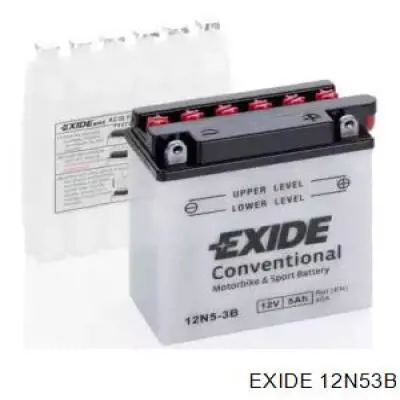 Compre 12N53B Exide Bateria recarregável (PILHA)