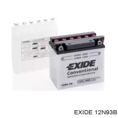 Compre 12N93B Exide Bateria recarregável (PILHA)