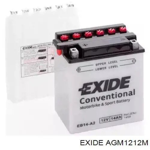 Bateria recarregável (PILHA) Exide AGM1212M preço, a partir de 90,88 USD