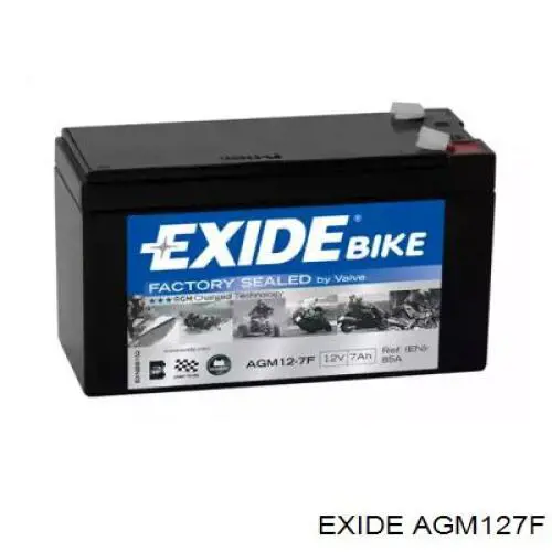 Bateria recarregável (PILHA) Exide AGM127F preço, a partir de 27,66 USD