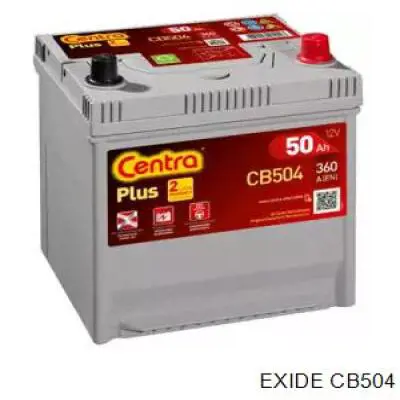 CB504 Exide Bateria recarregável (PILHA)