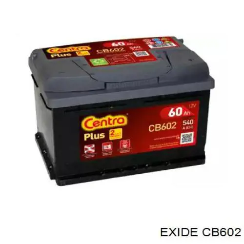 CB602 Exide Bateria recarregável (PILHA)