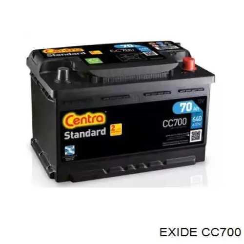 Bateria recarregável (PILHA) Exide CC700 preço, a partir de 124,93 USD