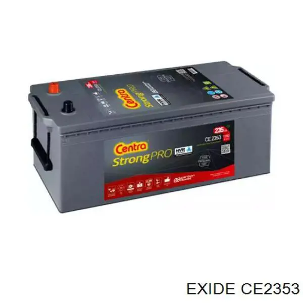 Bateria recarregável (PILHA) Exide CE2353 preço, a partir de 518,79 USD