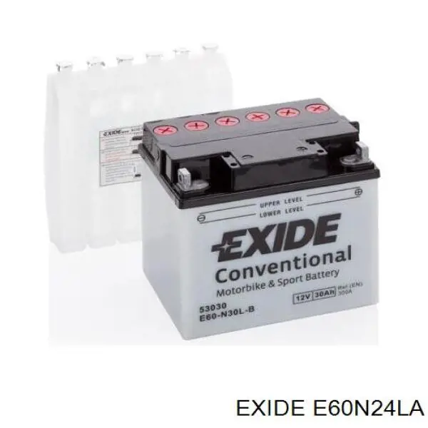 Bateria recarregável (PILHA) Exide E60N24LA preço, a partir de 90,94 USD