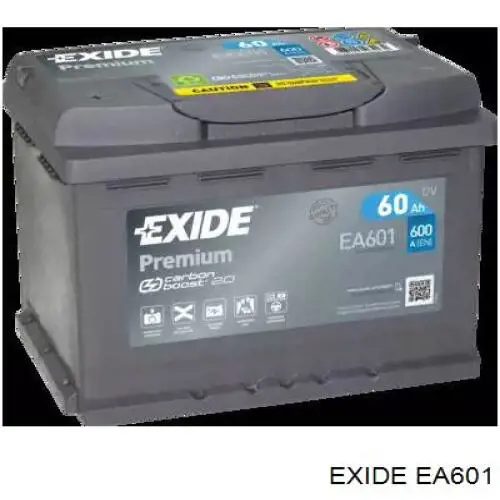 Bateria recarregável (PILHA) Exide EA601 preço, a partir de 107,99 USD