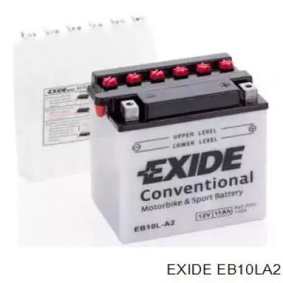 Compre YB10LA2 Exide Bateria recarregável (PILHA)