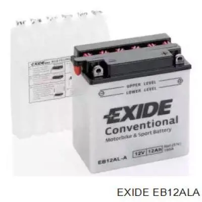 EB12ALA Exide Bateria recarregável (PILHA)