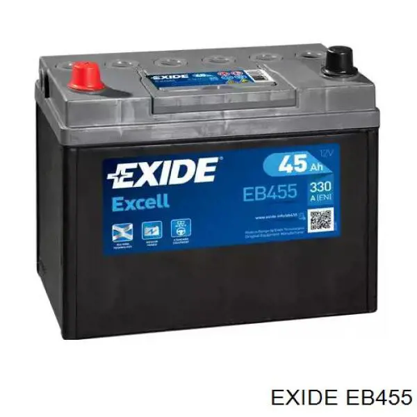 Bateria recarregável (PILHA) Exide EB455 preço, a partir de 112,83 USD