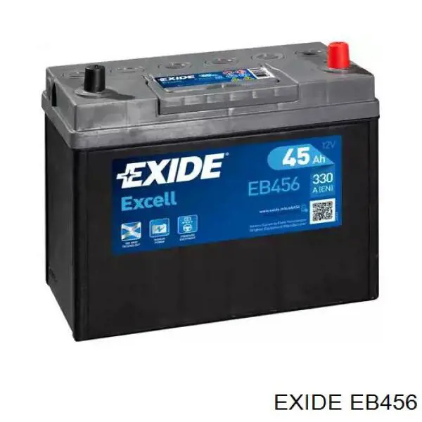 Bateria recarregável (PILHA) Exide EB456 preço, a partir de 91,67 USD