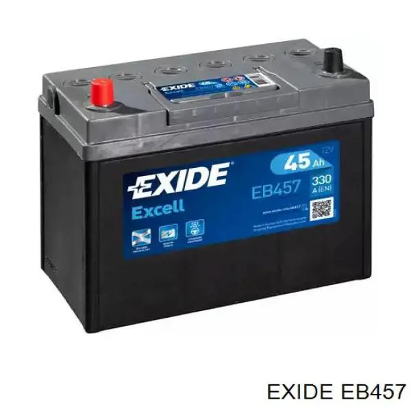 Bateria recarregável (PILHA) Exide EB457 preço, a partir de 112,80 USD