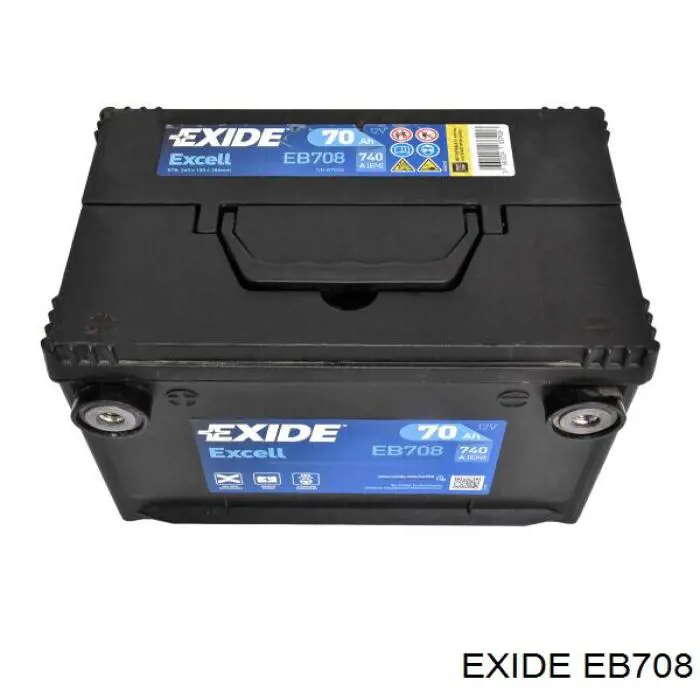 Compre EB708 Exide Bateria recarregável (PILHA)