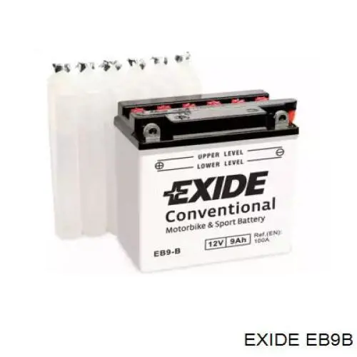 EB9B Exide Bateria recarregável (PILHA)