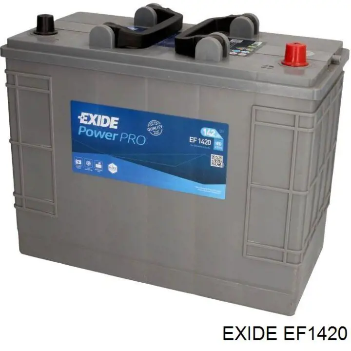 Bateria recarregável (PILHA) EF1250 Exide