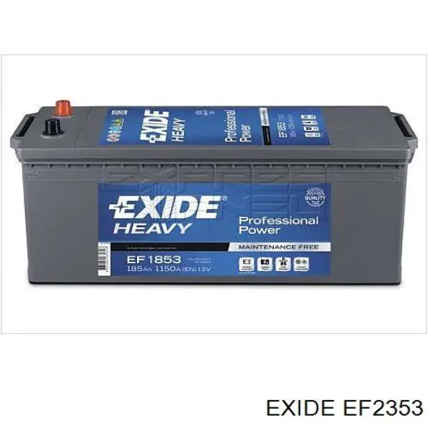 Bateria recarregável (PILHA) Exide EF2353 preço, a partir de 443,60 USD