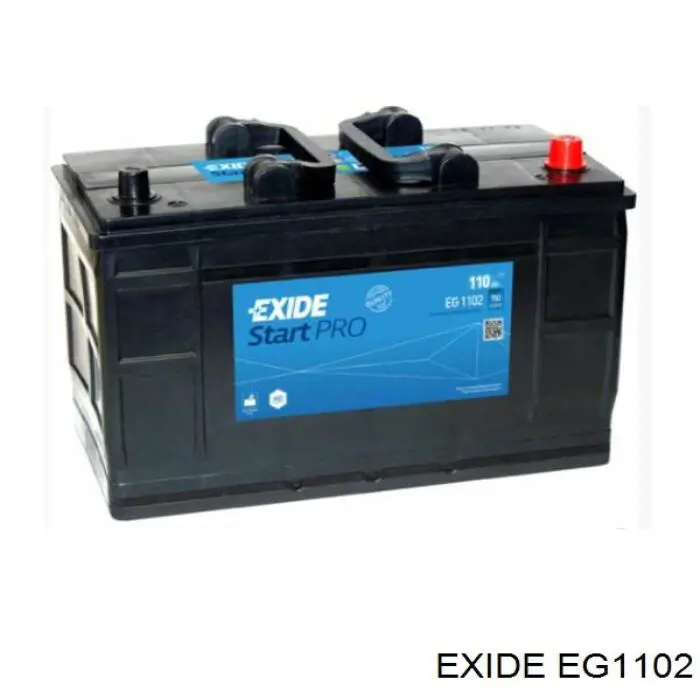 Compre EG1102 Exide Bateria recarregável (PILHA)