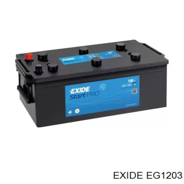 EG1203 Exide Bateria recarregável (PILHA)