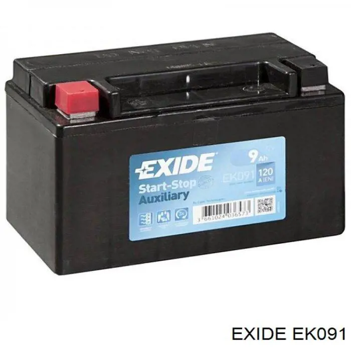 Compre EK091 Exide Bateria recarregável (PILHA)