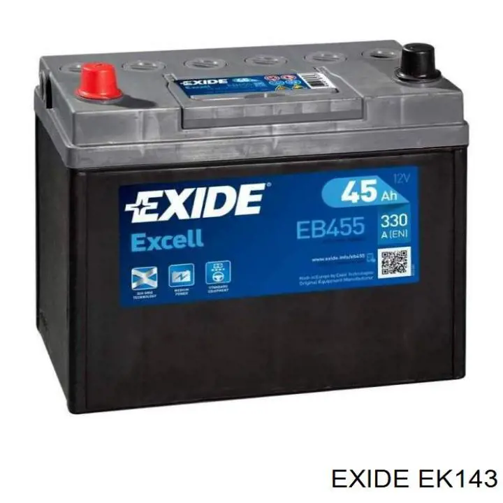 EK143 Exide Bateria recarregável (PILHA)