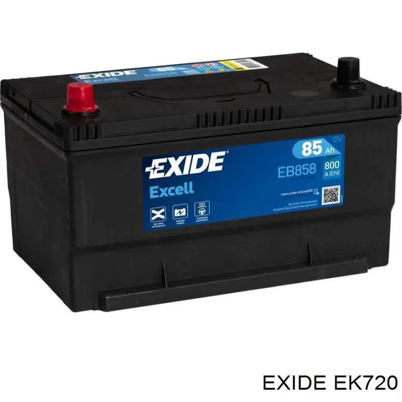 Compre EK720 Exide Bateria recarregável (PILHA)
