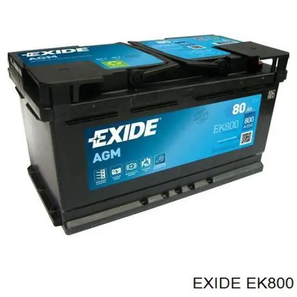 Compre EK800 Exide Bateria recarregável (PILHA)