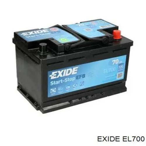 Bateria recarregável (PILHA) Exide EL700 preço, a partir de 180,91 USD