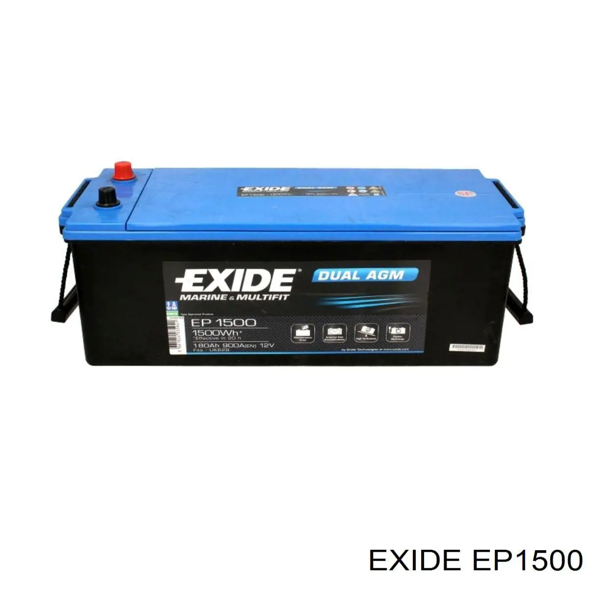 Compre EP1500 Exide Bateria recarregável (PILHA)