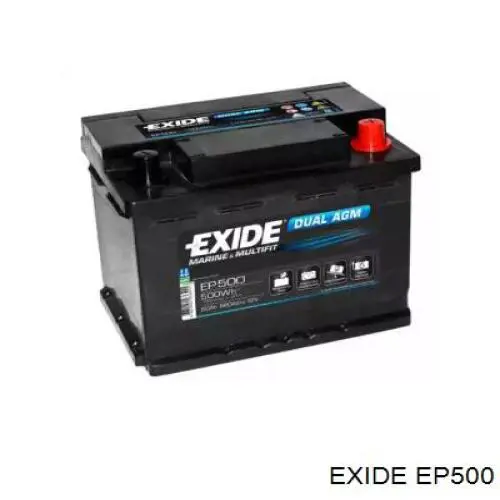 Bateria recarregável (PILHA) Exide EP500 preço, a partir de 177,27 USD